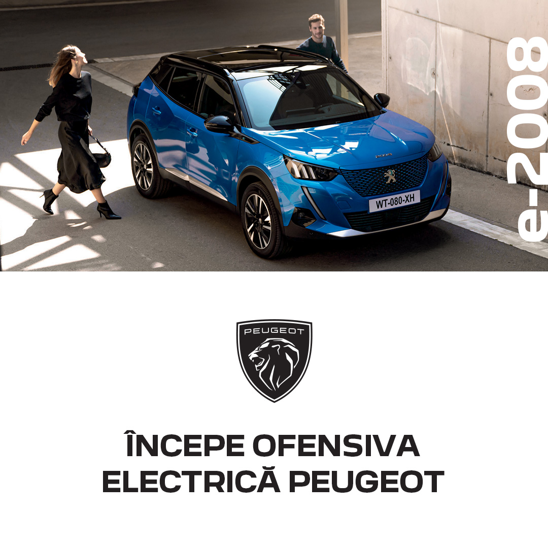 OFENSIVA ELECTRICĂ – PEUGEOT e-2008