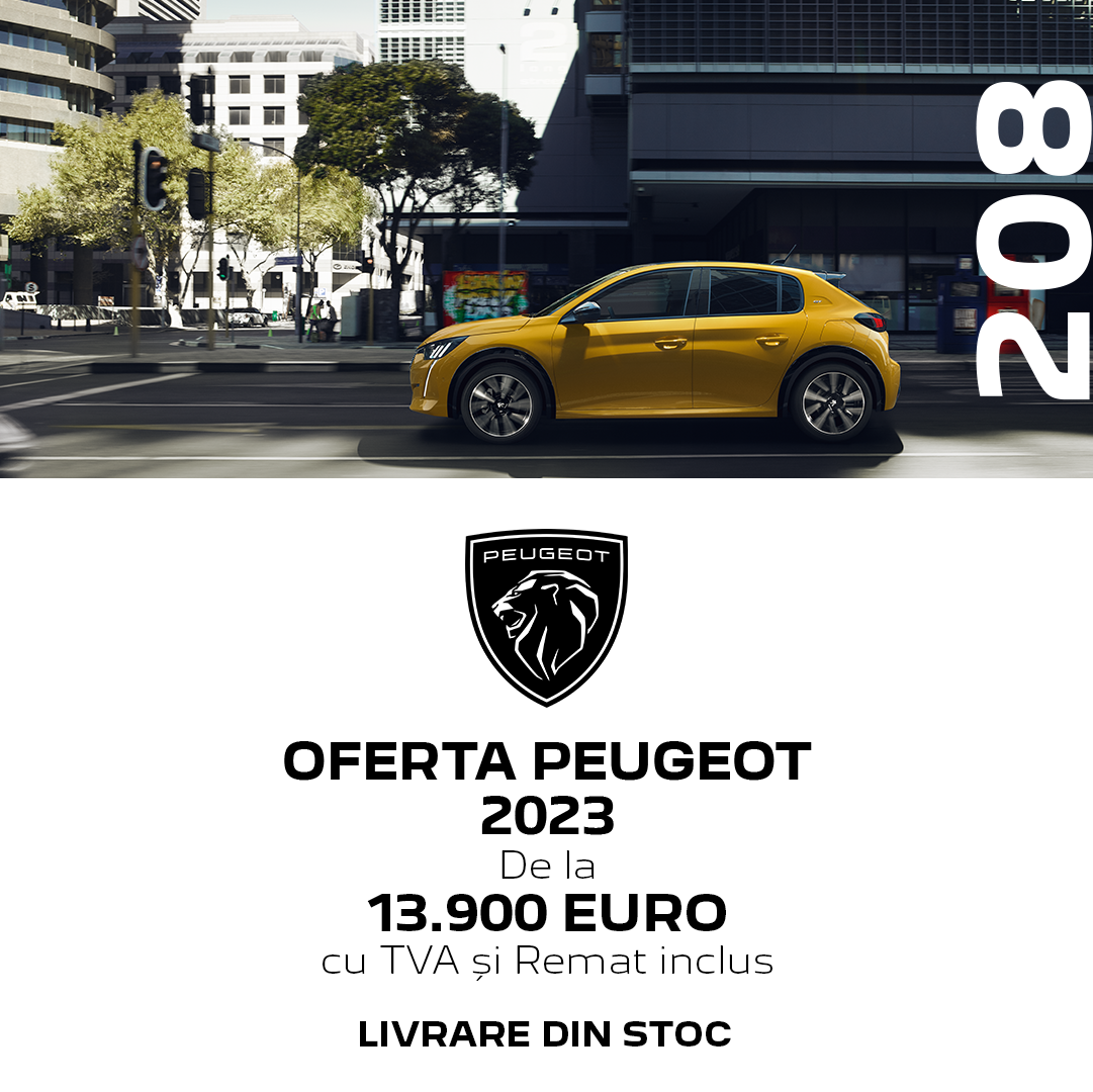 OFERTELE REMAT - Peugeot 208