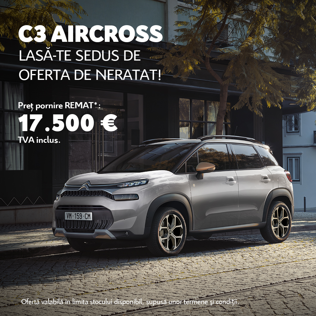 OFERTE DEDICATE - Citroën C3 Aircross SUV