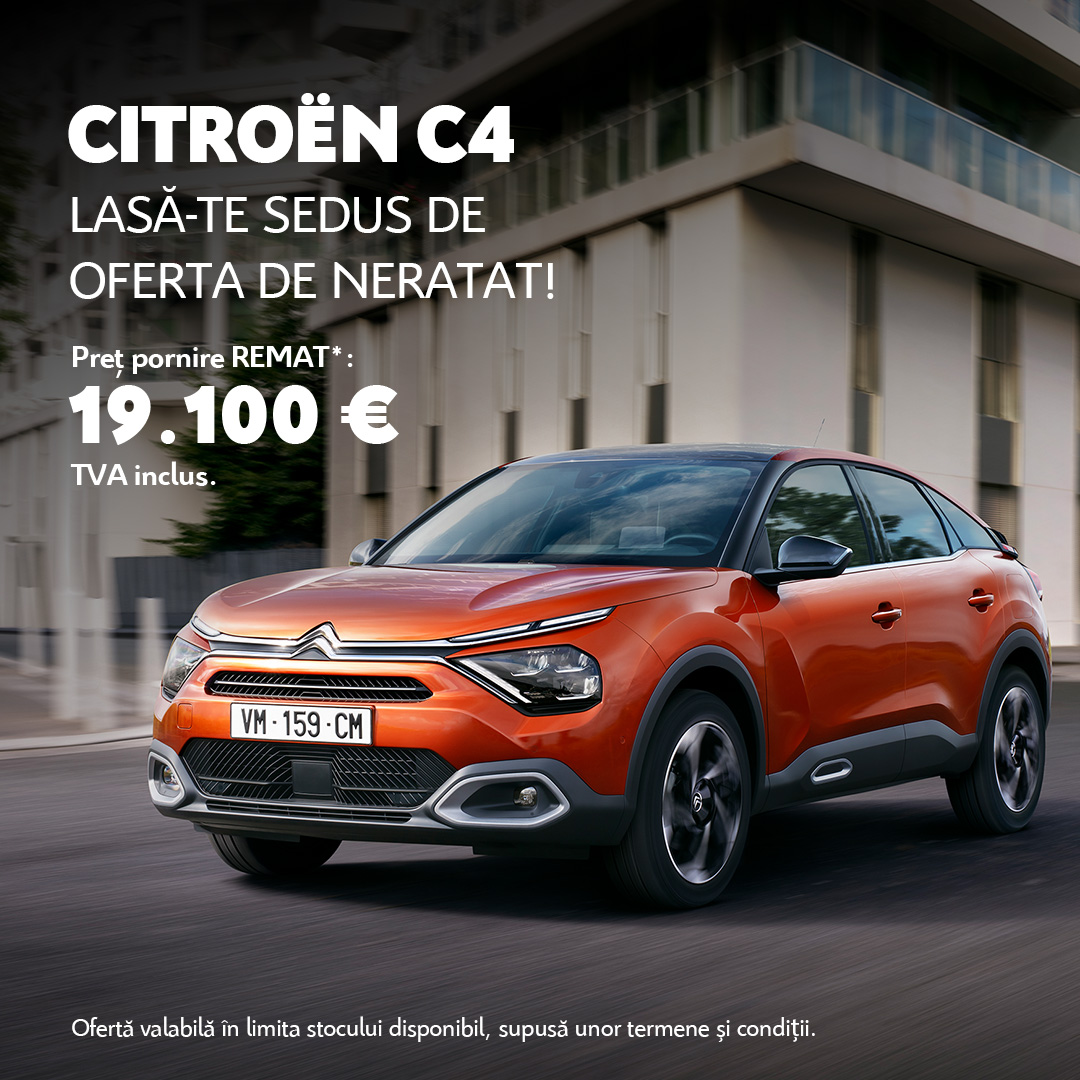 OFERTE DEDICATE - Citroën C4