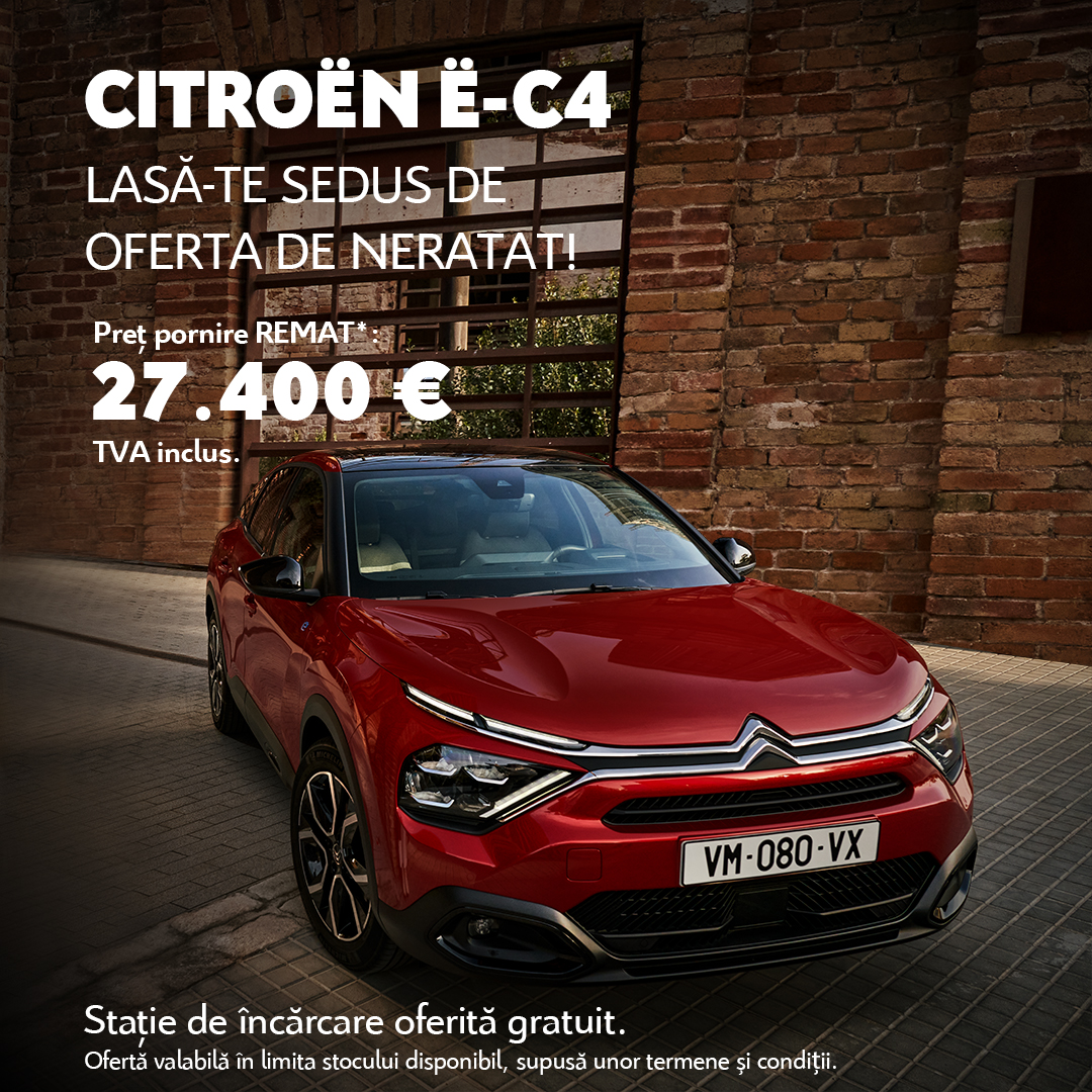 OFERTE DEDICATE - Citroën ë-C4